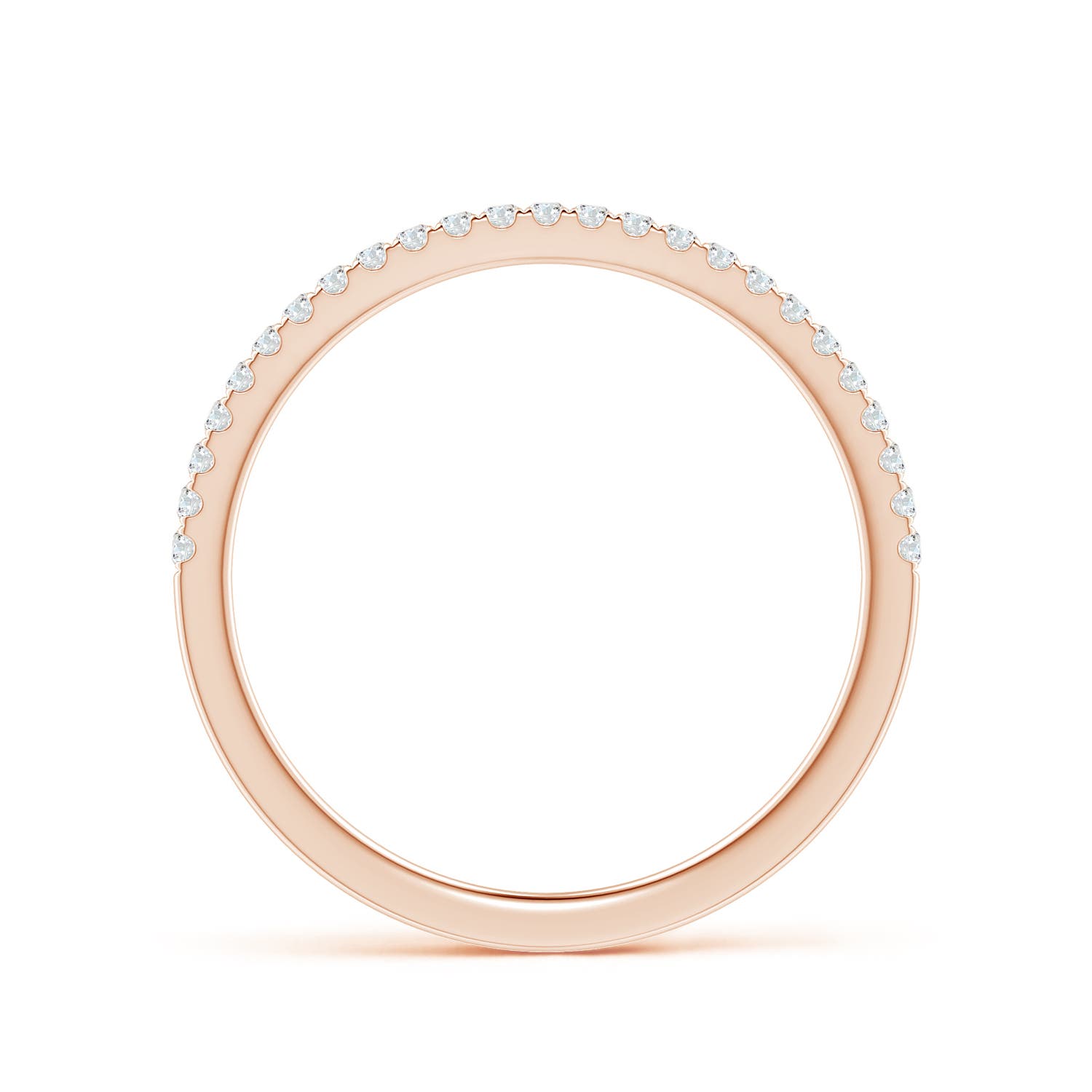 G, VS2 / 0.15 CT / 14 KT Rose Gold