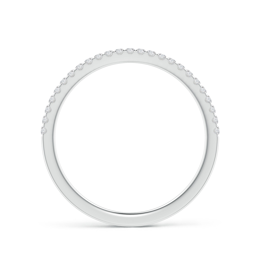 1.1mm HSI2 Aeon Vintage Style Pave-Set Diamond Half Eternity Wedding Band in 10K White Gold - side_1