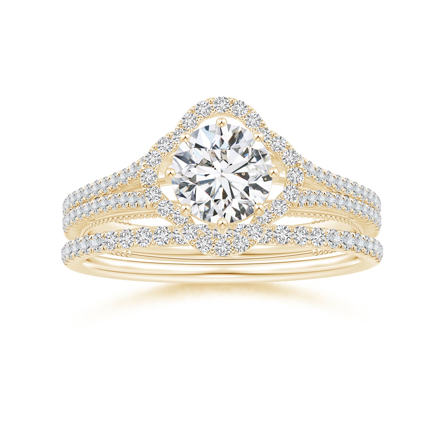 H, SI2 / 0.15 CT / 14 KT Yellow Gold