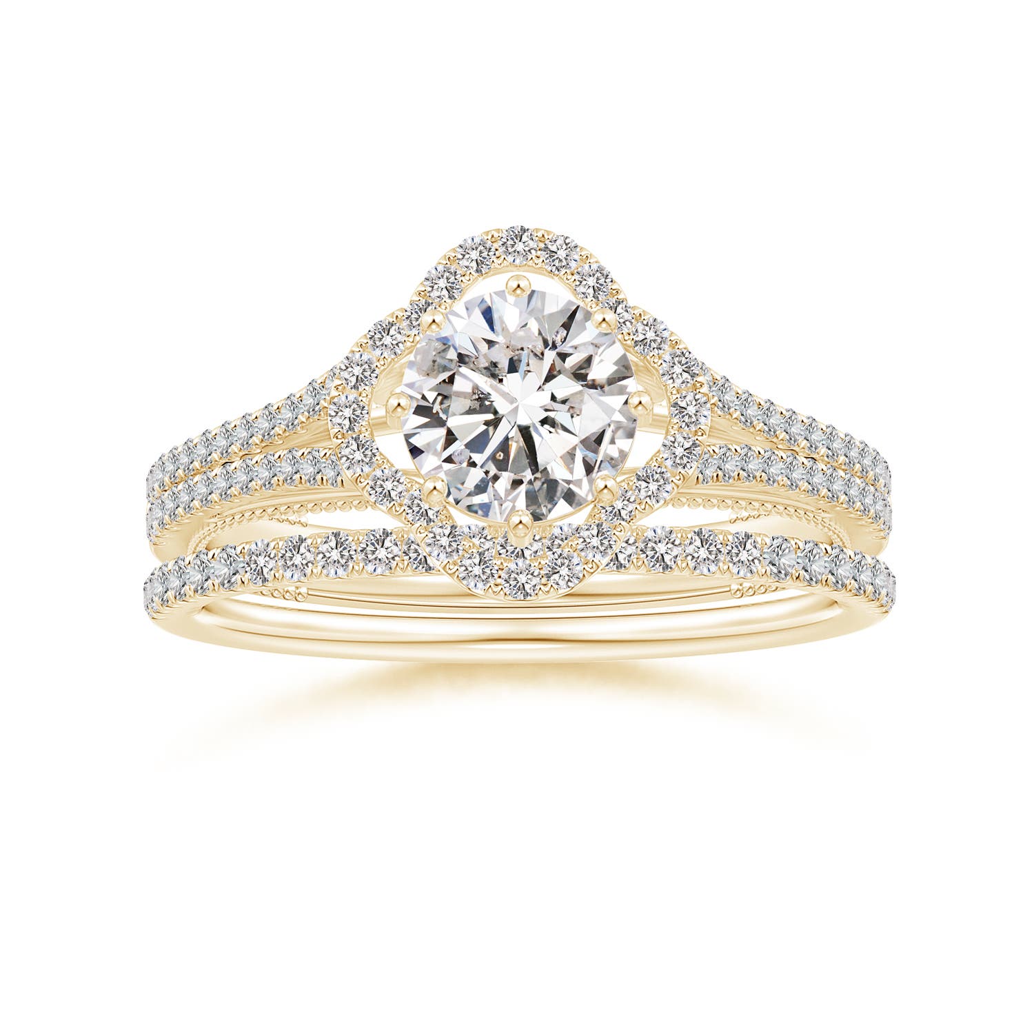 I-J, I1-I2 / 0.15 CT / 14 KT Yellow Gold