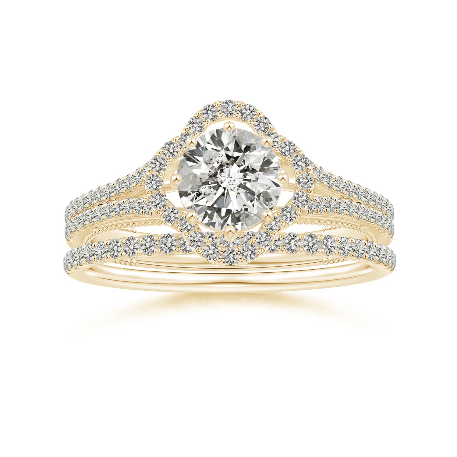 K, I3 / 0.15 CT / 14 KT Yellow Gold