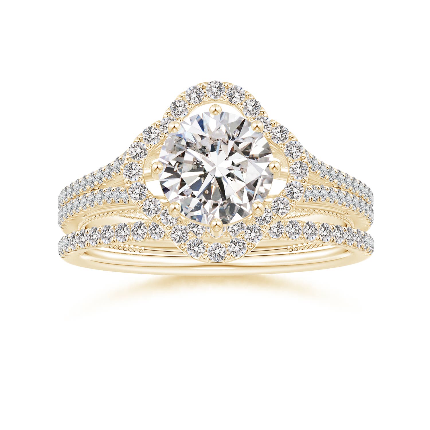 I-J, I1-I2 / 0.2 CT / 14 KT Yellow Gold