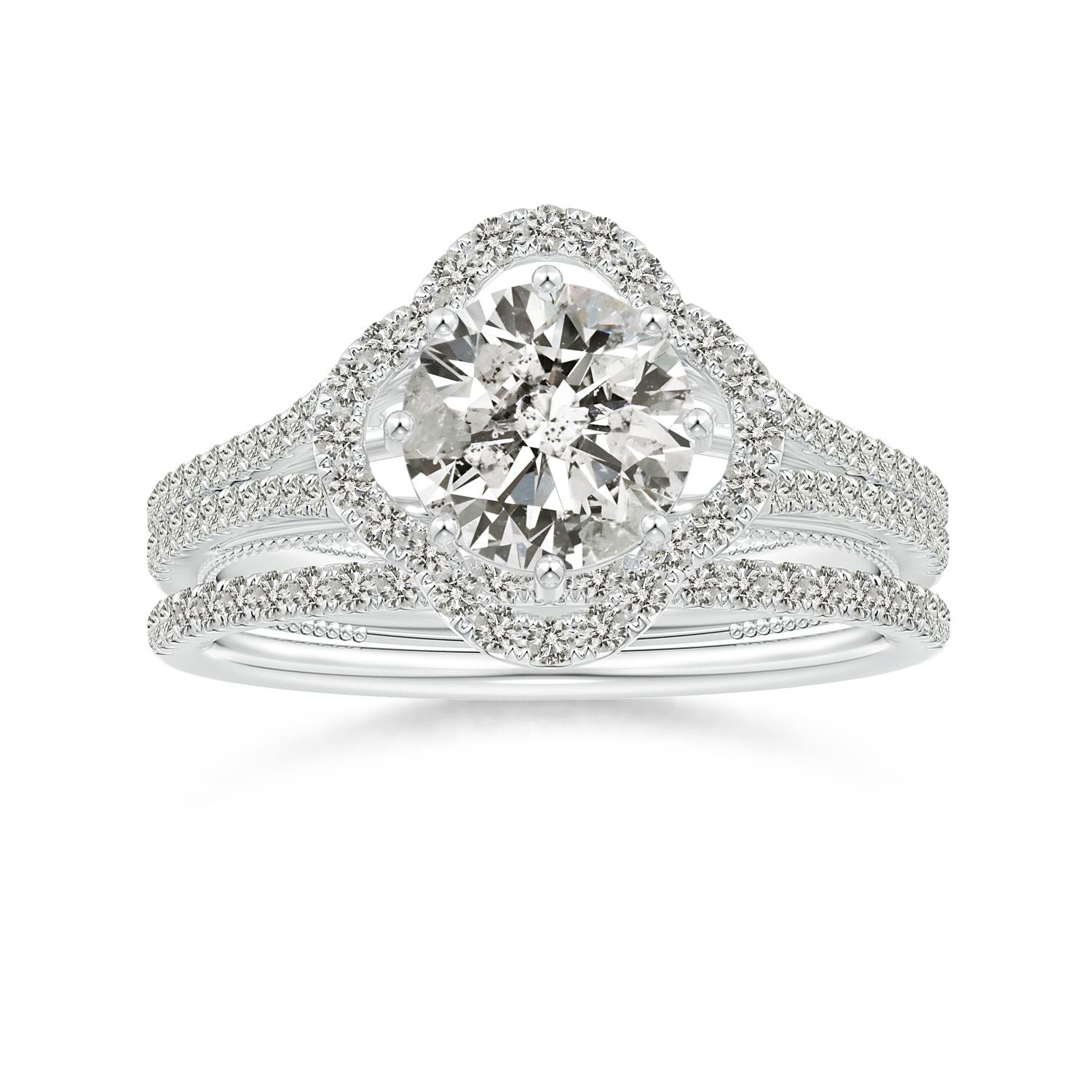 K, I3 / 0.2 CT / 14 KT White Gold