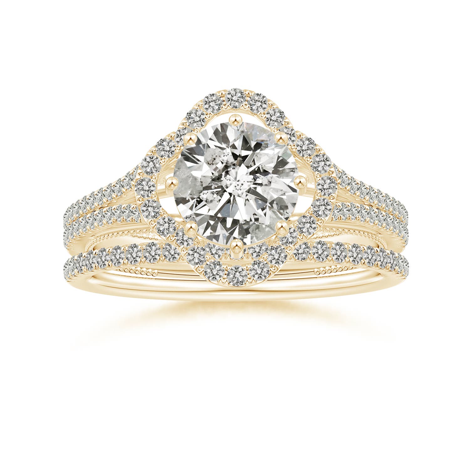 K, I3 / 0.2 CT / 14 KT Yellow Gold