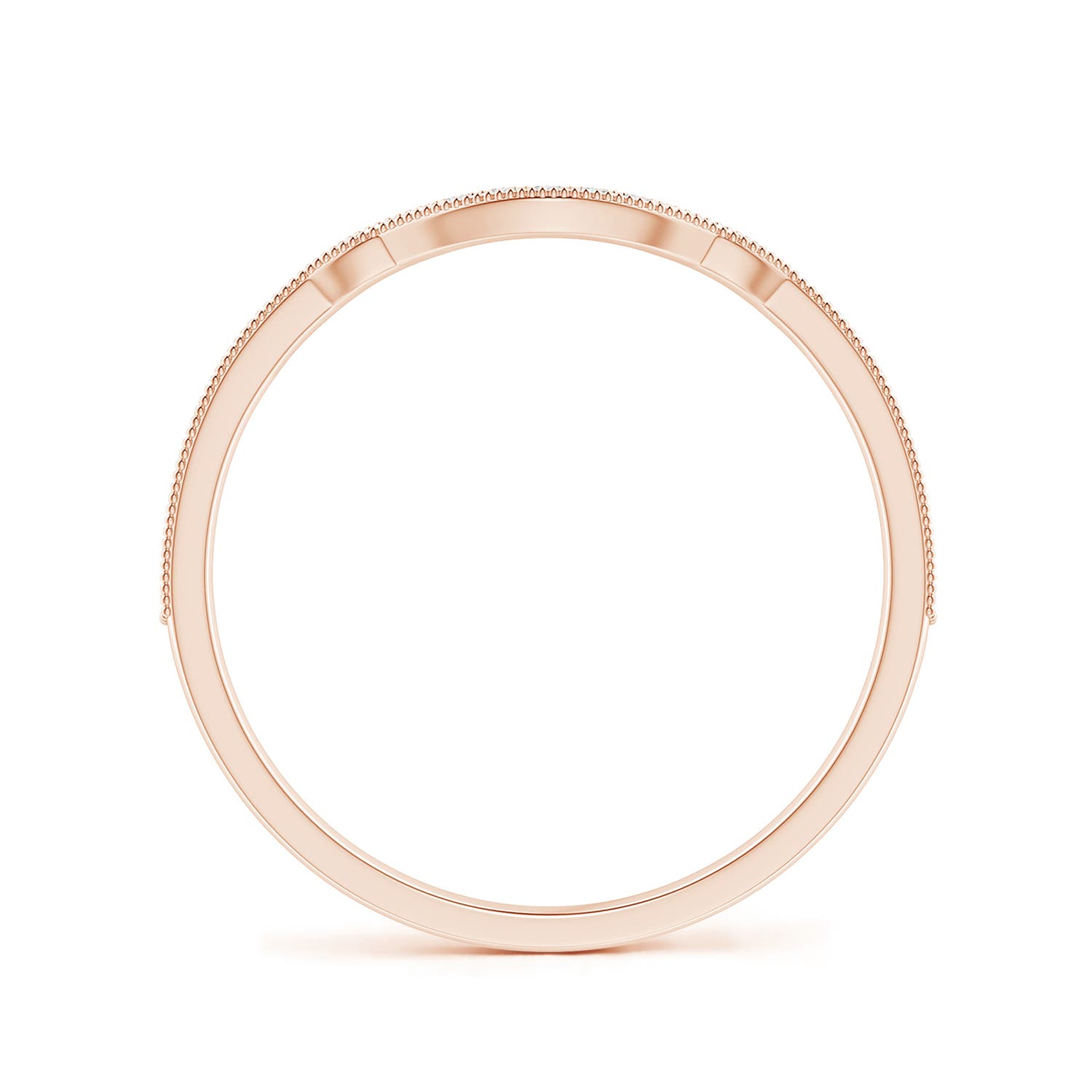 G, VS2 / 0.14 CT / 14 KT Rose Gold