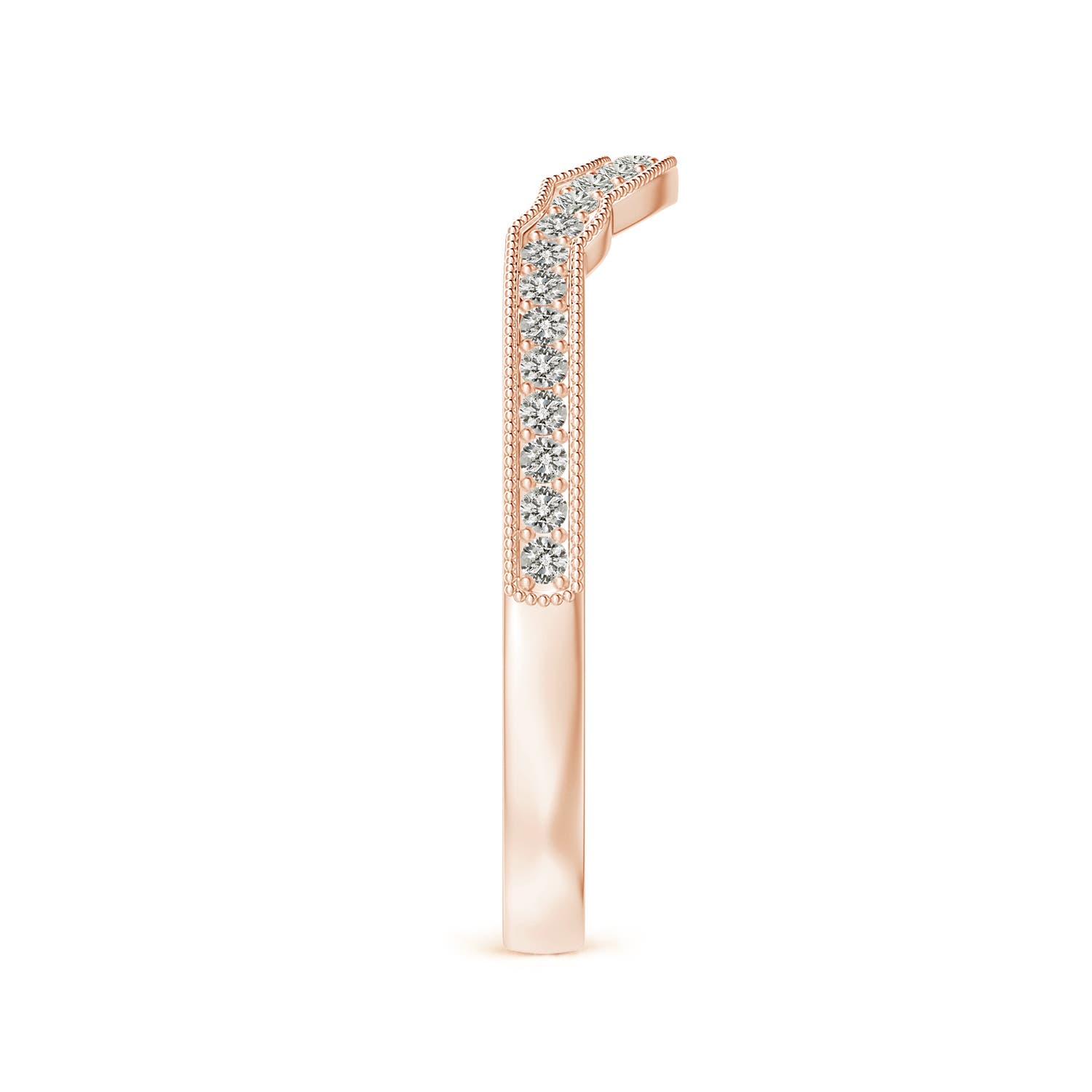 K, I3 / 0.14 CT / 14 KT Rose Gold