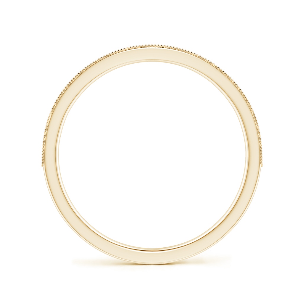 1.1mm GVS2 Aeon Vintage Style Pave-Set Diamond Wedding Band with Milgrain in Yellow Gold - side_1