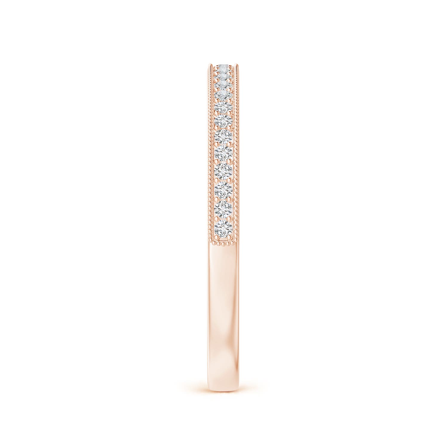 H, SI2 / 0.16 CT / 14 KT Rose Gold