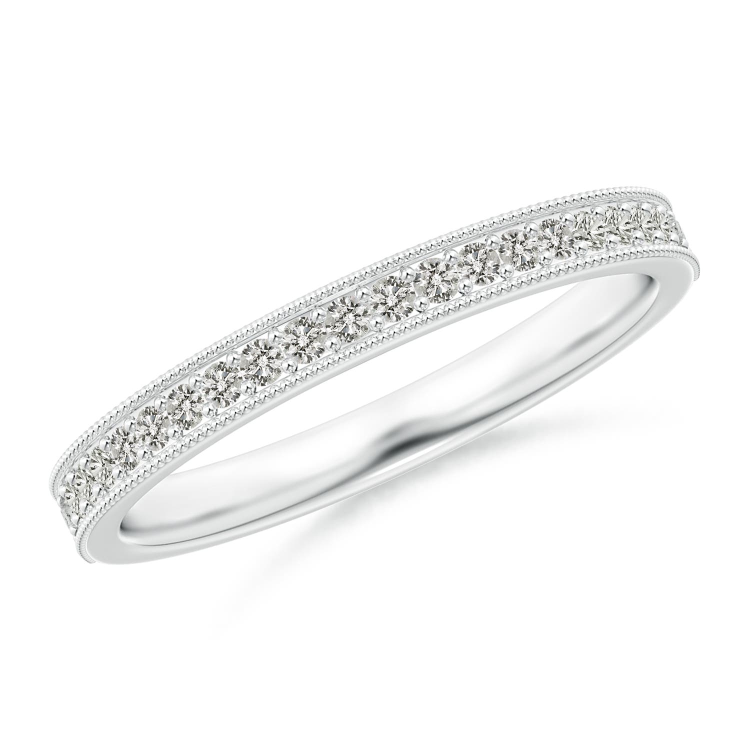 K, I3 / 0.22 CT / 14 KT White Gold