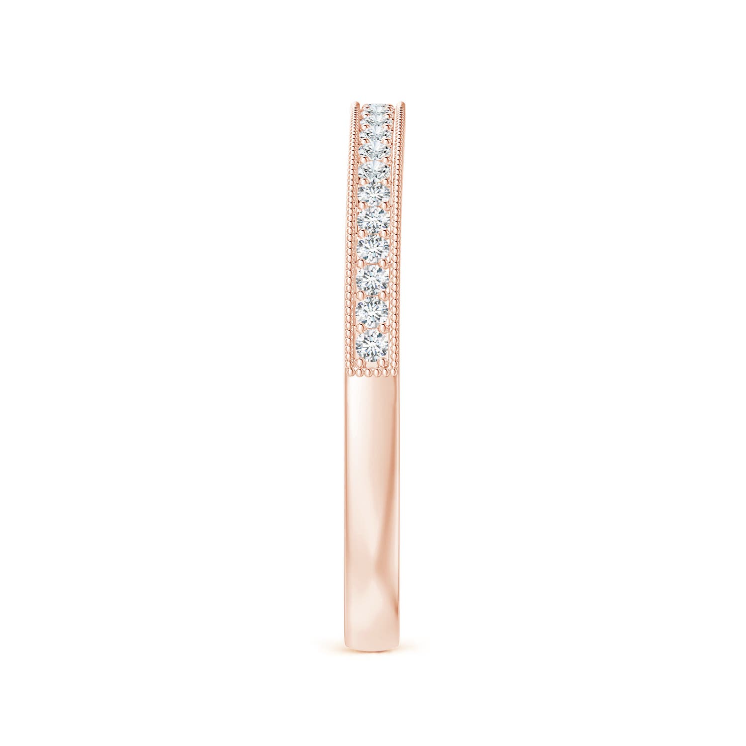 F-G, VS / 0.14 CT / 18 KT Rose Gold