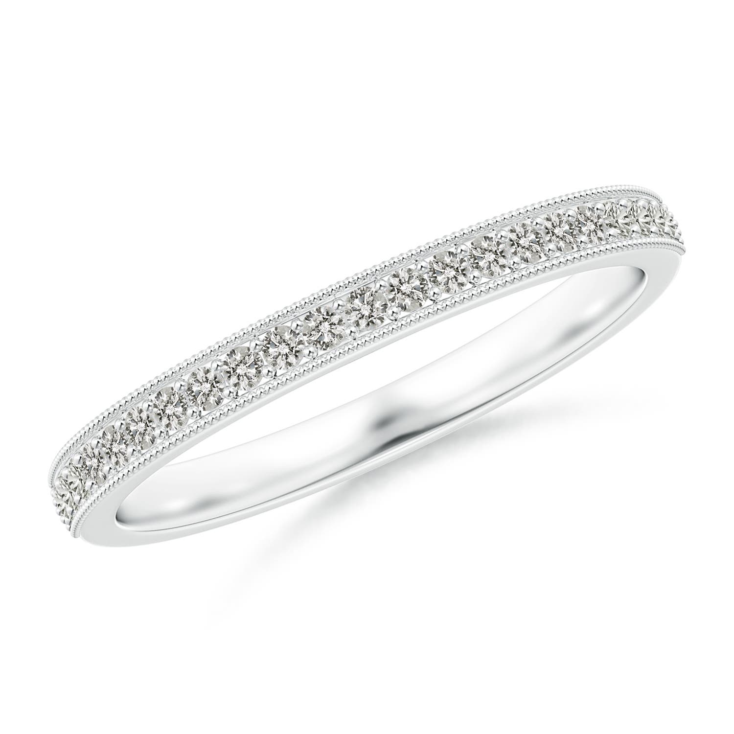 K, I3 / 0.19 CT / 14 KT White Gold