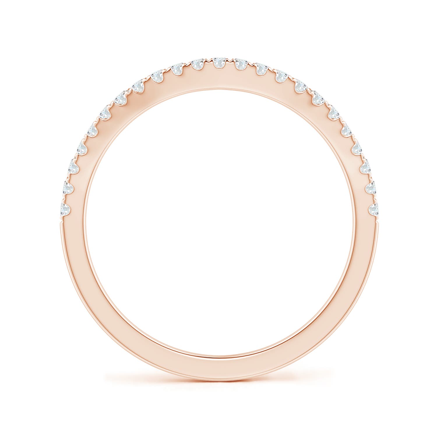 F-G, VS / 0.23 CT / 14 KT Rose Gold