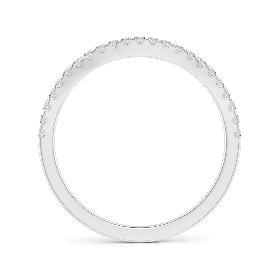 1.3mm IJI1I2 Aeon Vintage Inspired Diamond Contour Style Wedding Band in 9K White Gold side-1