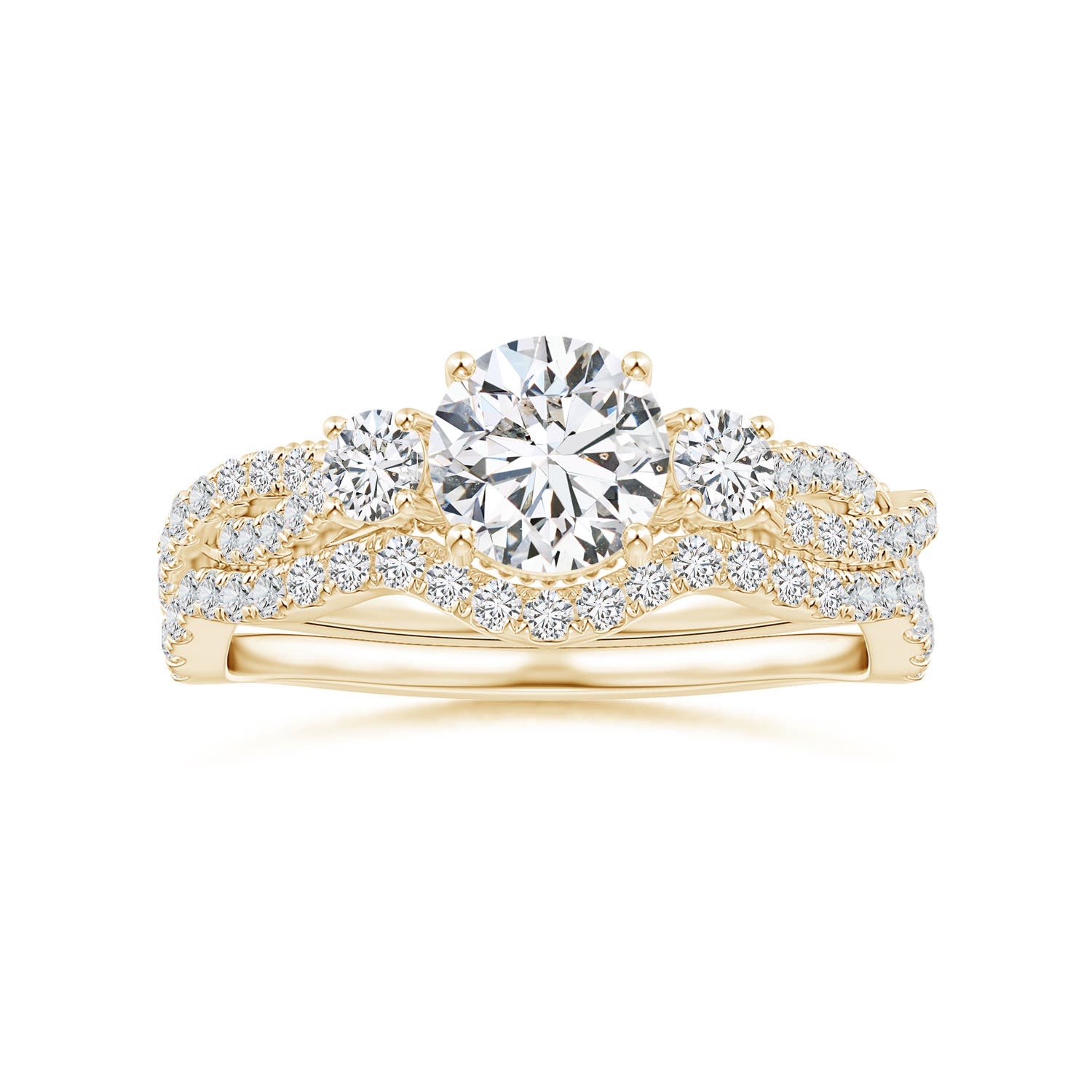 H, SI2 / 0.15 CT / 14 KT Yellow Gold