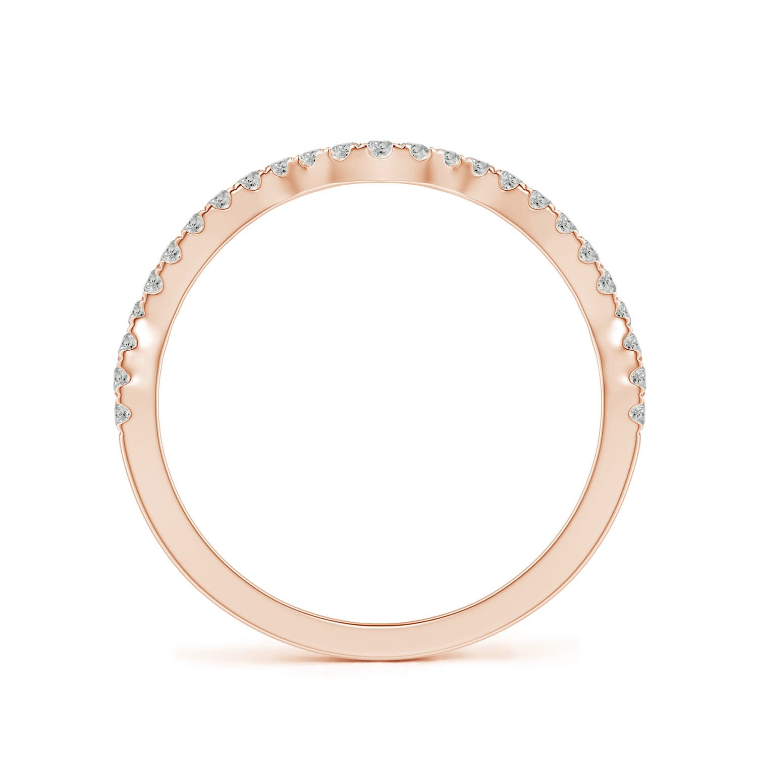 K, I3 / 0.15 CT / 14 KT Rose Gold