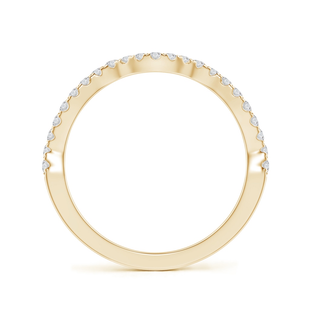 1.2mm HSI2 Aeon Vintage Inspired Diamond Contour Wedding Band in Yellow Gold - side_1