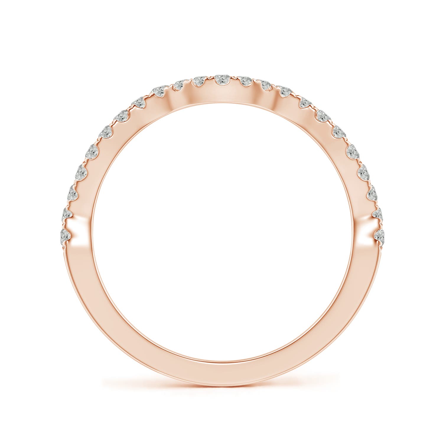 K, I3 / 0.18 CT / 14 KT Rose Gold