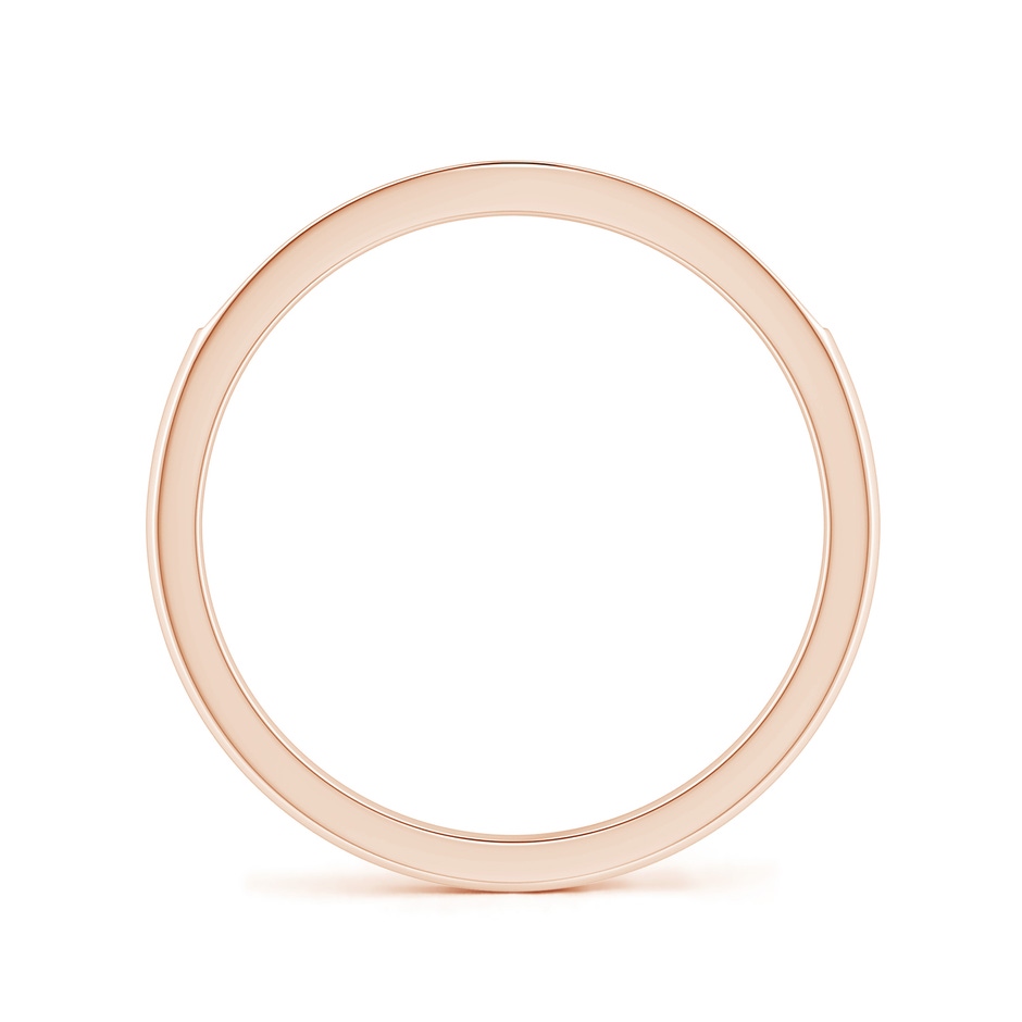 1.15mm GVS2 Aeon Vintage Style Diamond Curved Wedding Band in Rose Gold side-1