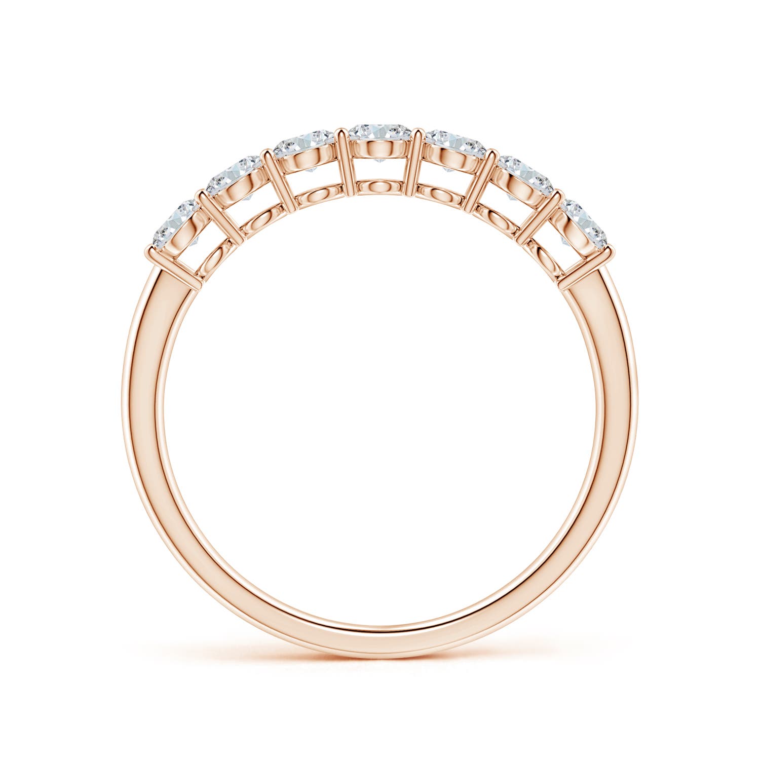 G, VS2 / 0.84 CT / 14 KT Rose Gold