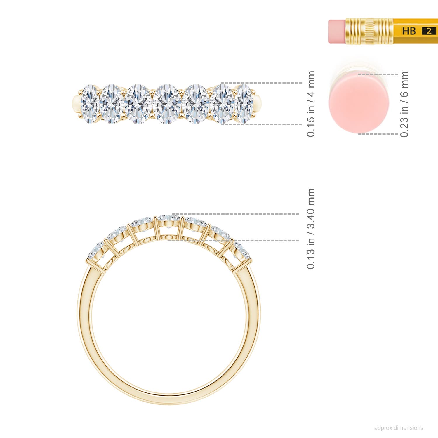 G, VS2 / 0.84 CT / 14 KT Yellow Gold