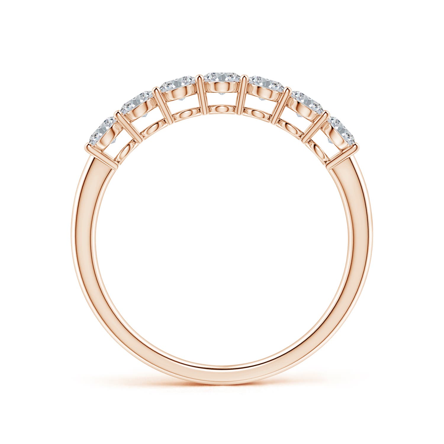 H, SI2 / 0.84 CT / 14 KT Rose Gold