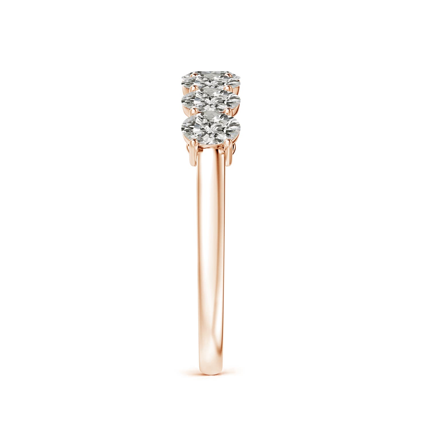 K, I3 / 0.84 CT / 14 KT Rose Gold