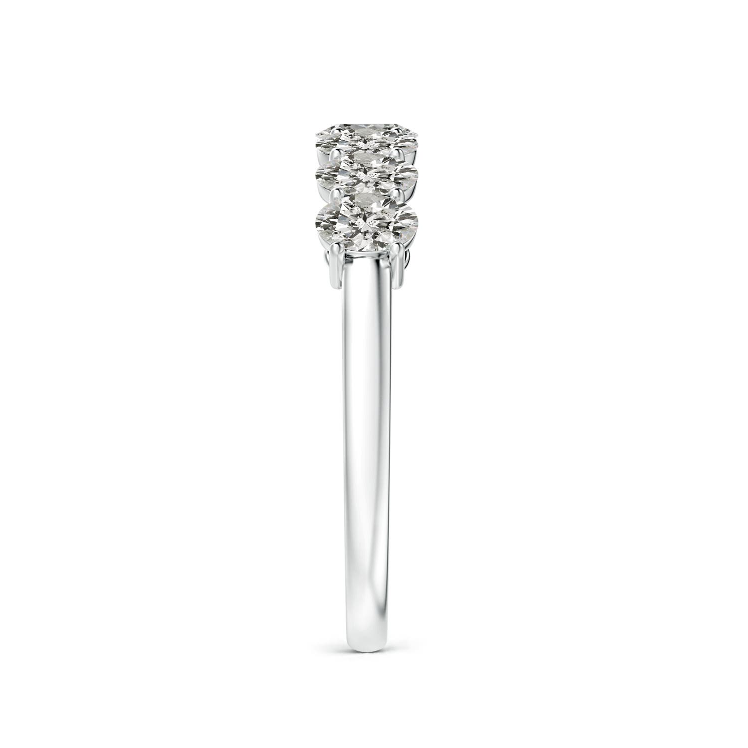 K, I3 / 0.84 CT / 14 KT White Gold