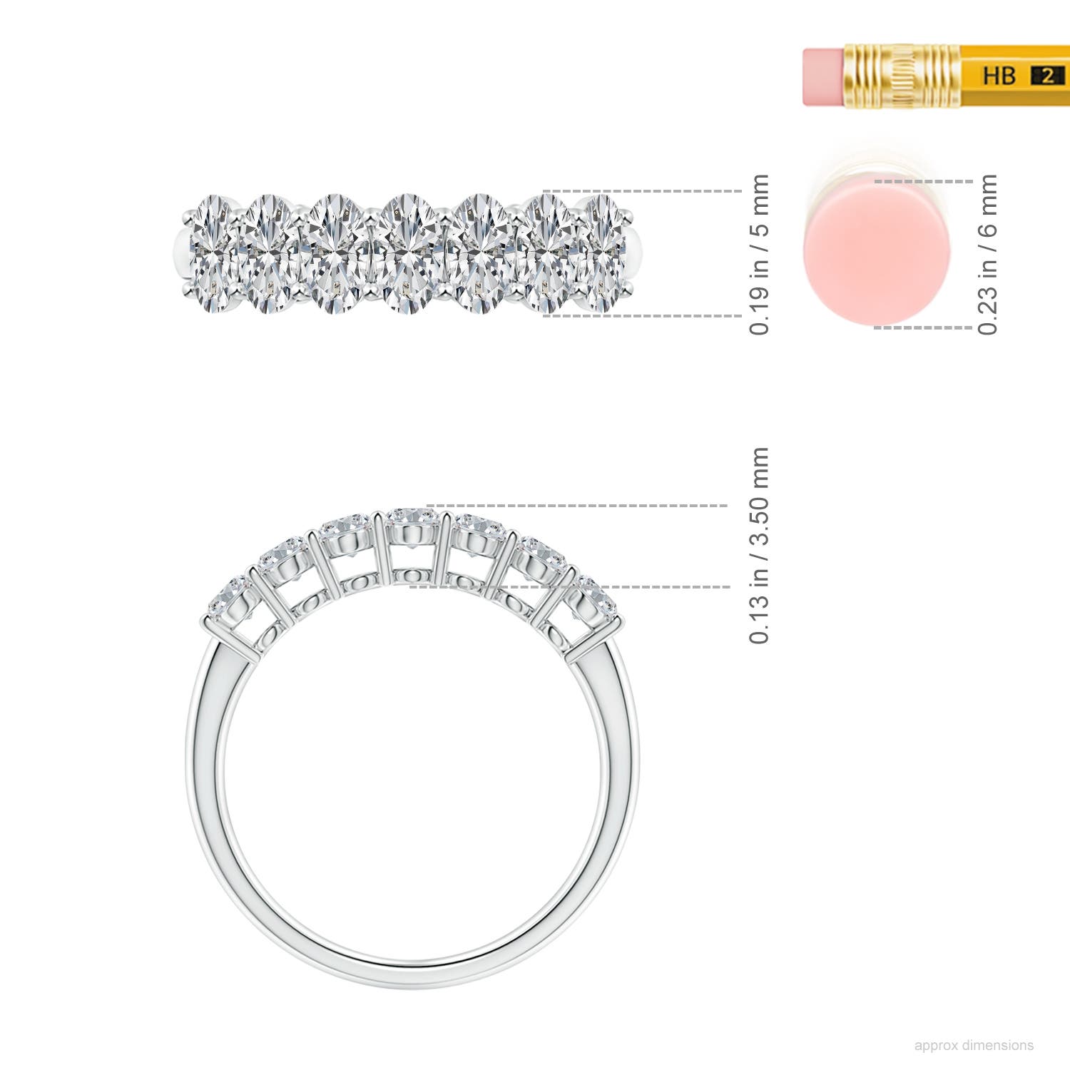 H, SI2 / 1.47 CT / 14 KT White Gold