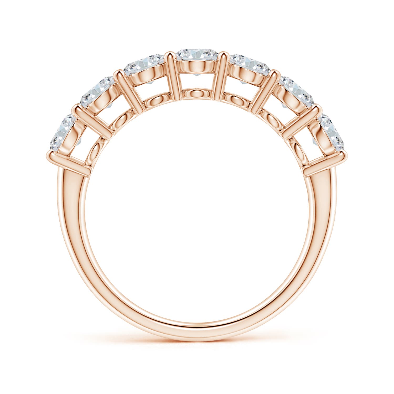 G, VS2 / 3.01 CT / 14 KT Rose Gold