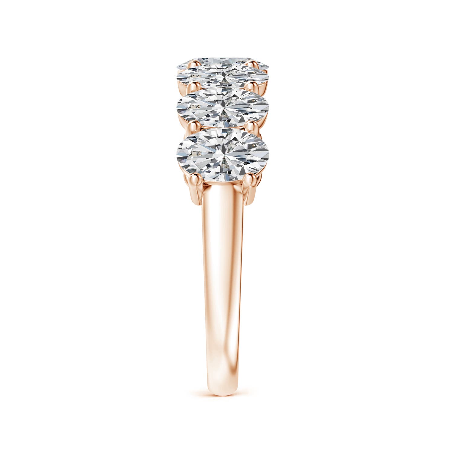 H, SI2 / 3.01 CT / 14 KT Rose Gold