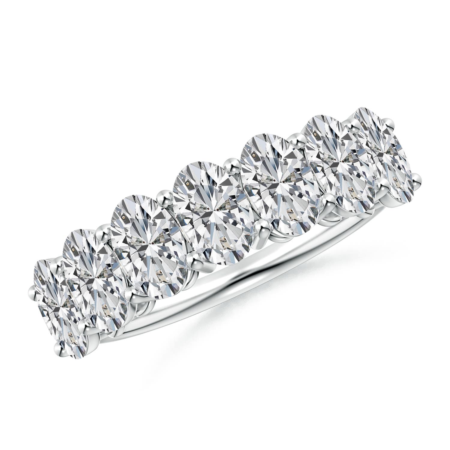 H, SI2 / 3.01 CT / 14 KT White Gold