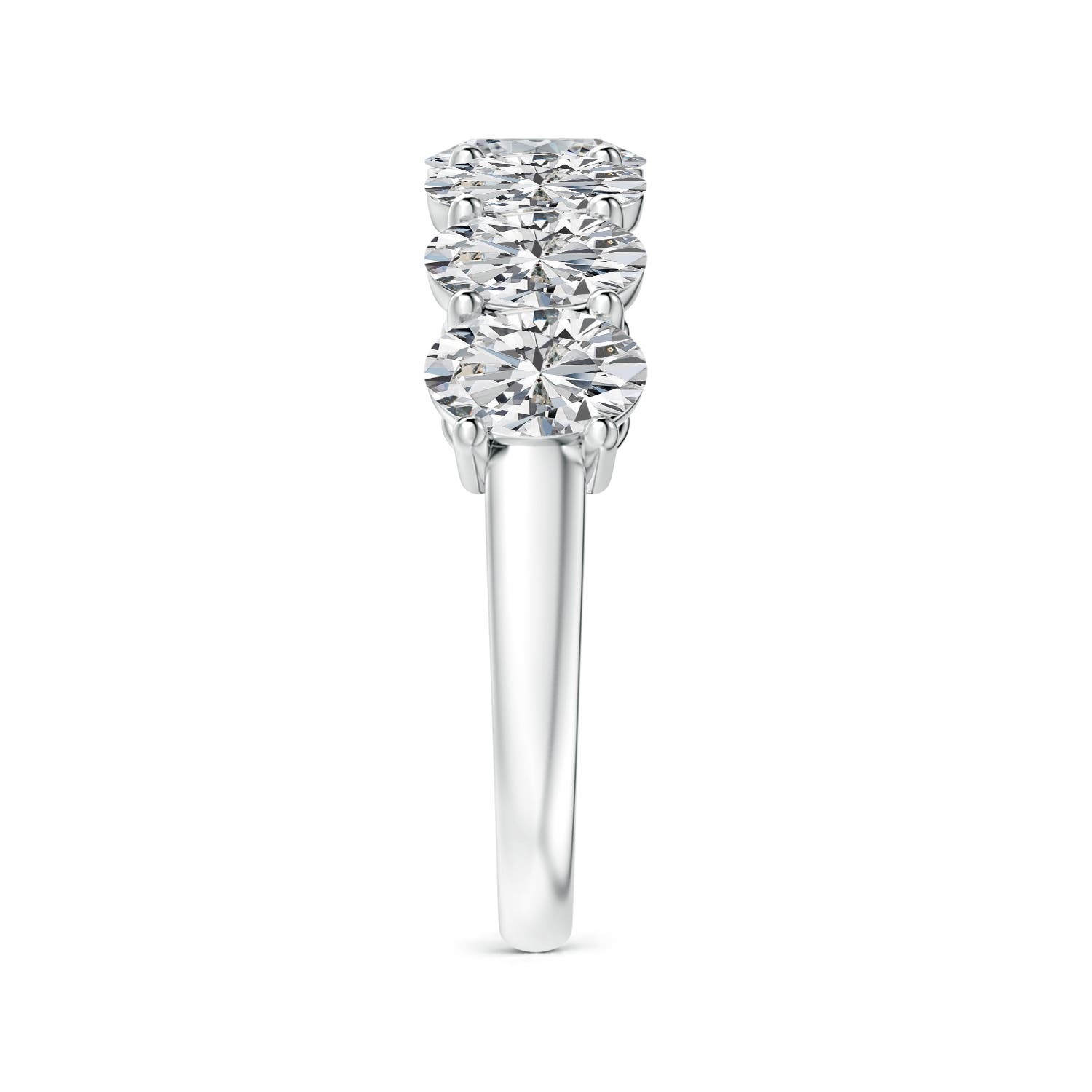 H, SI2 / 3.01 CT / 14 KT White Gold