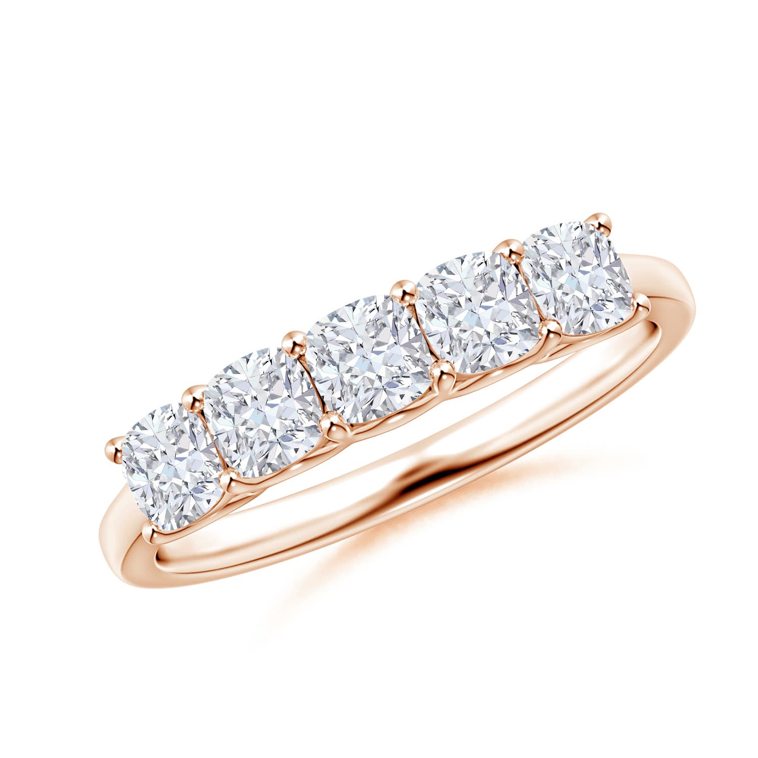 G, VS2 / 1 CT / 14 KT Rose Gold