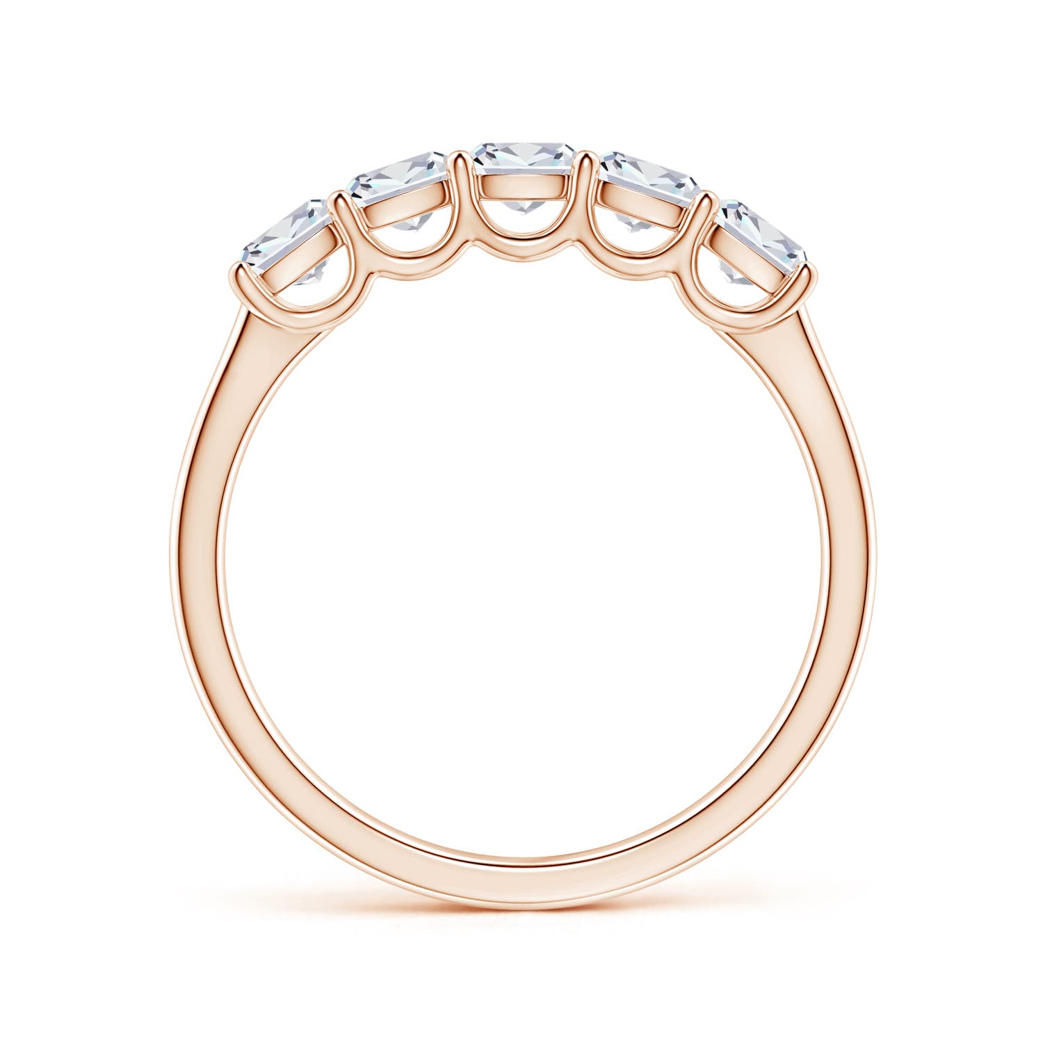 G, VS2 / 1 CT / 14 KT Rose Gold