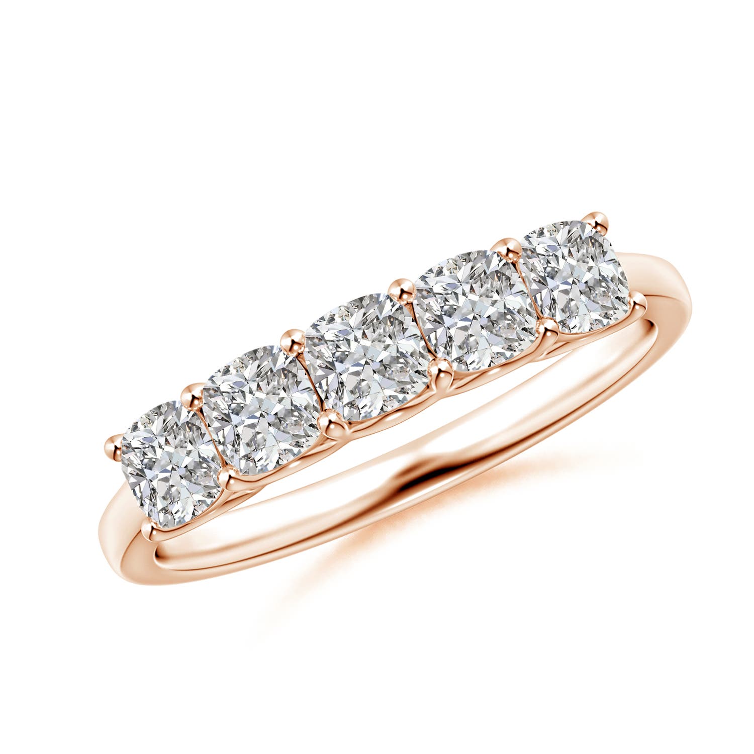 I-J, I1-I2 / 1 CT / 14 KT Rose Gold