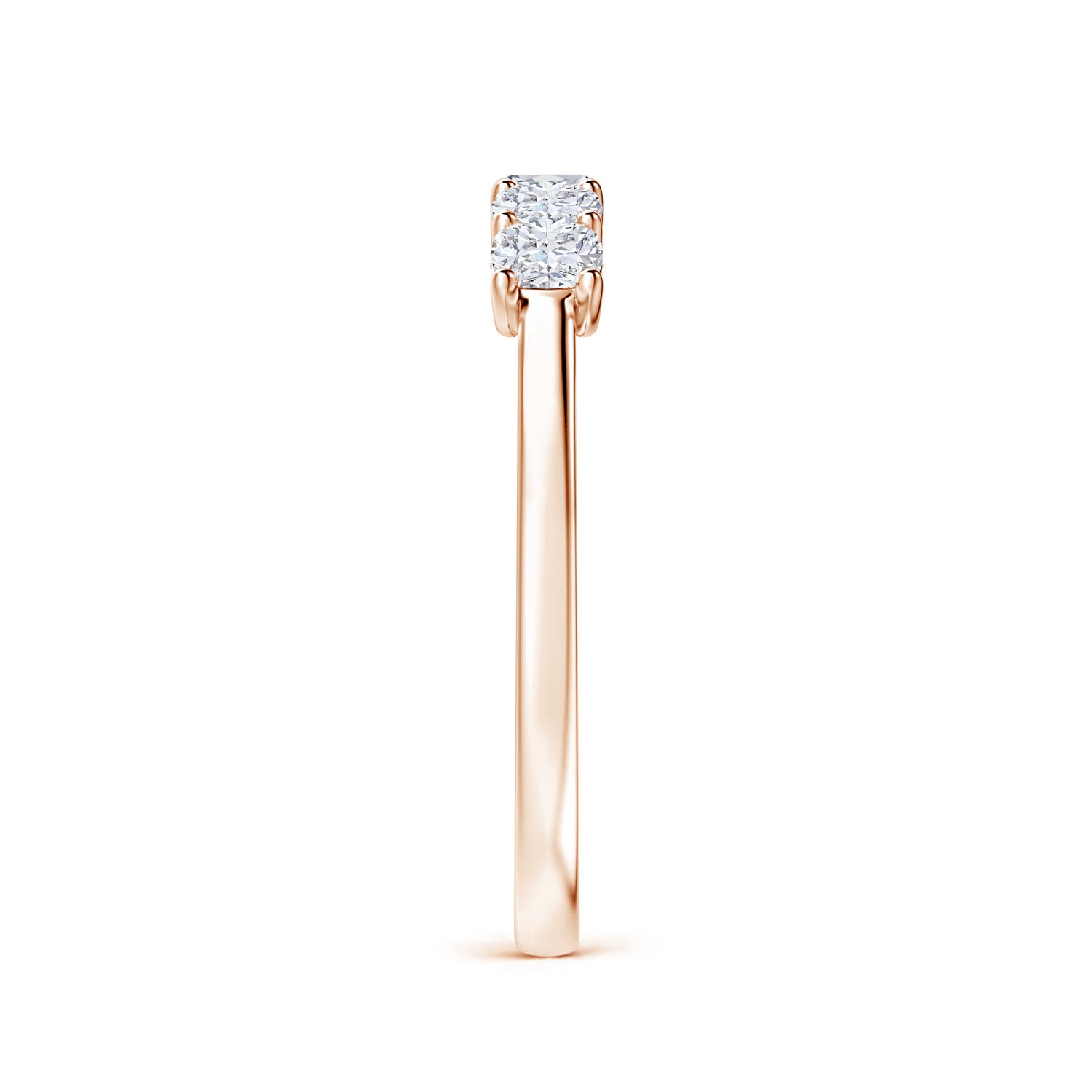 G, VS2 / 0.8 CT / 14 KT Rose Gold