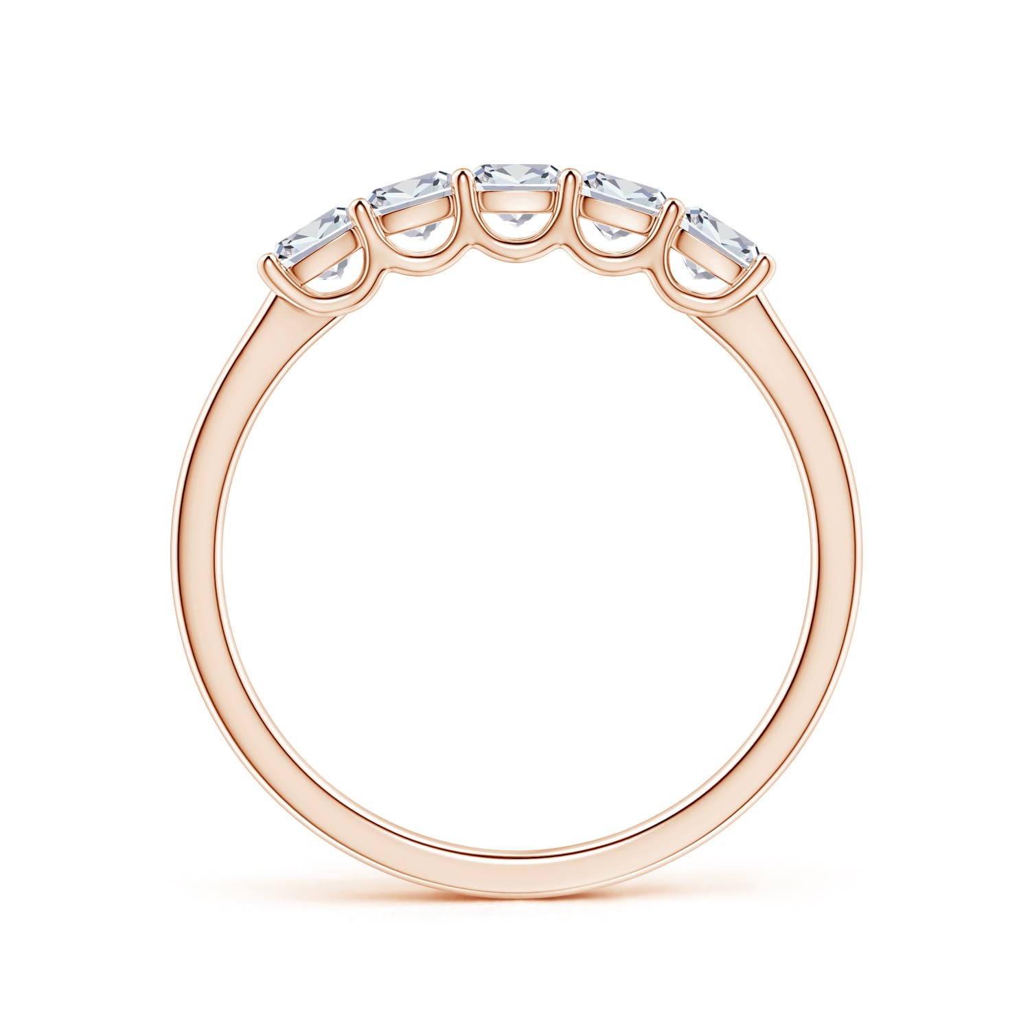 H, SI2 / 0.8 CT / 14 KT Rose Gold