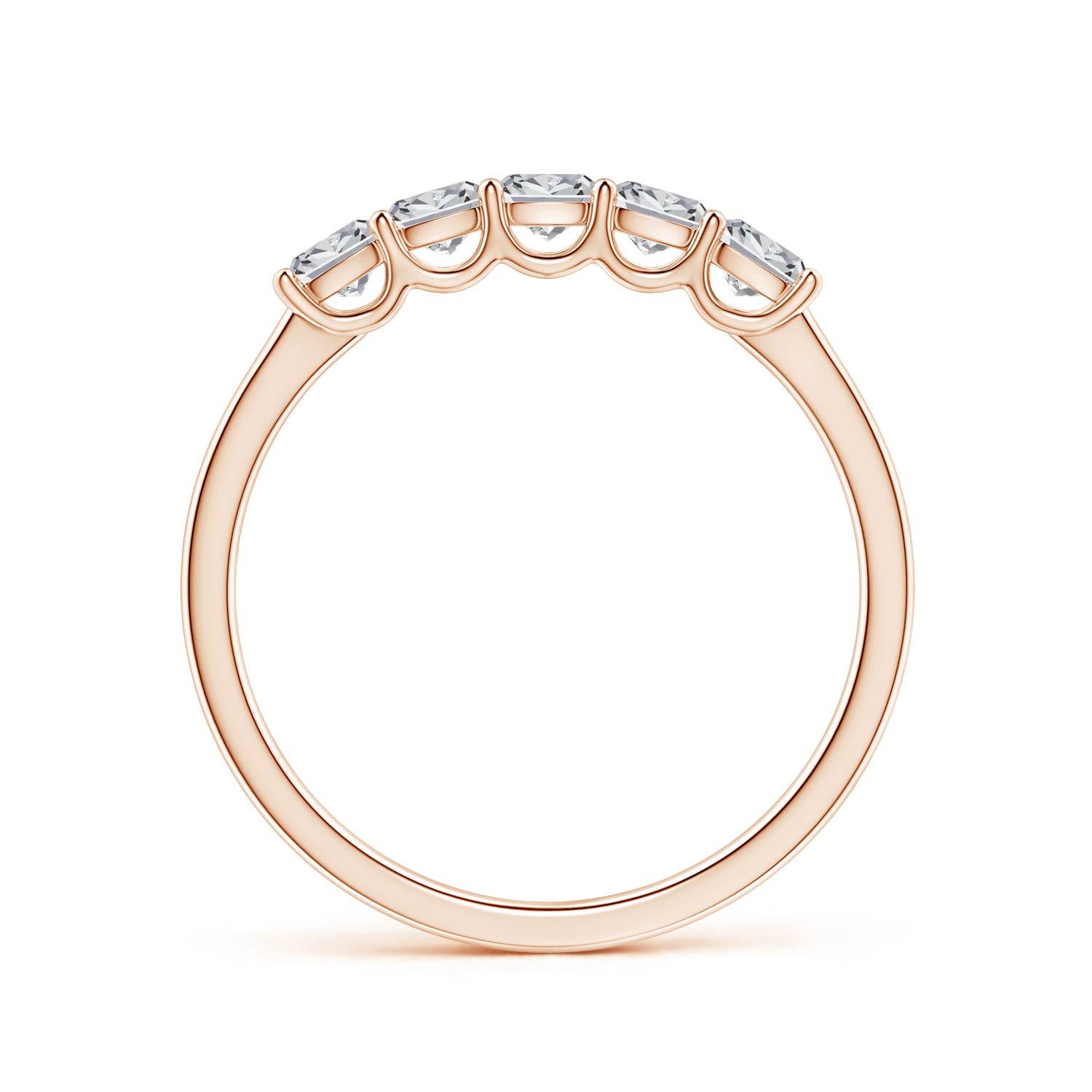 I-J, I1-I2 / 0.8 CT / 14 KT Rose Gold