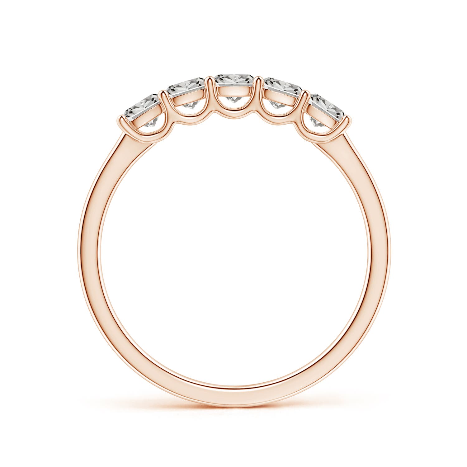 K, I3 / 0.8 CT / 14 KT Rose Gold