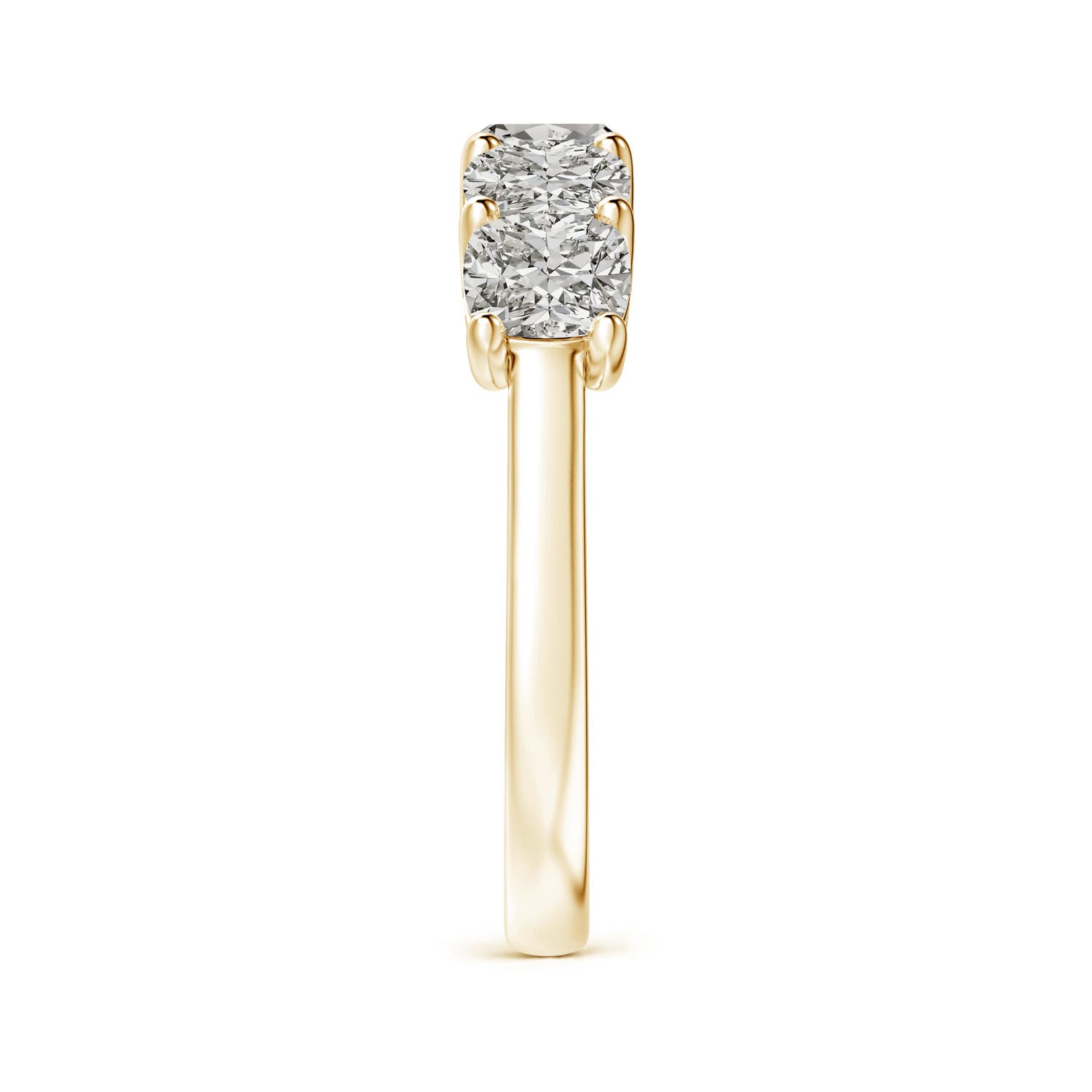 K, I3 / 1.8 CT / 14 KT Yellow Gold