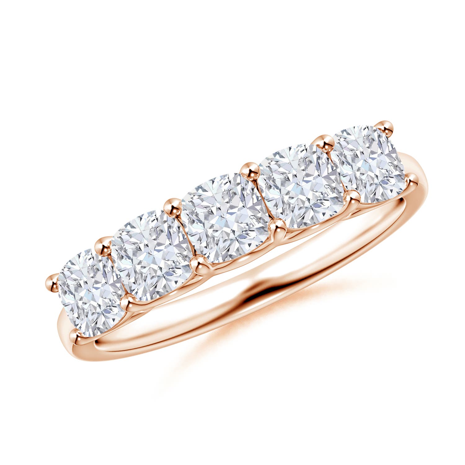 G, VS2 / 1.25 CT / 14 KT Rose Gold