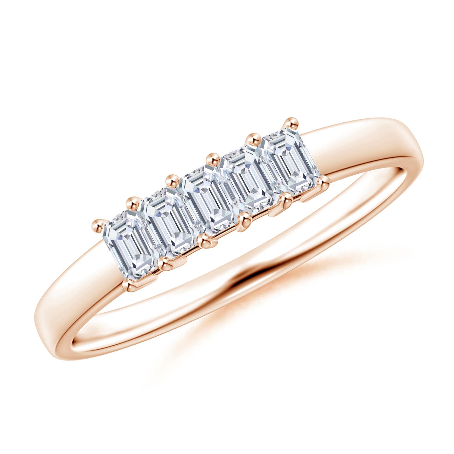 G, VS2 / 0.45 CT / 14 KT Rose Gold