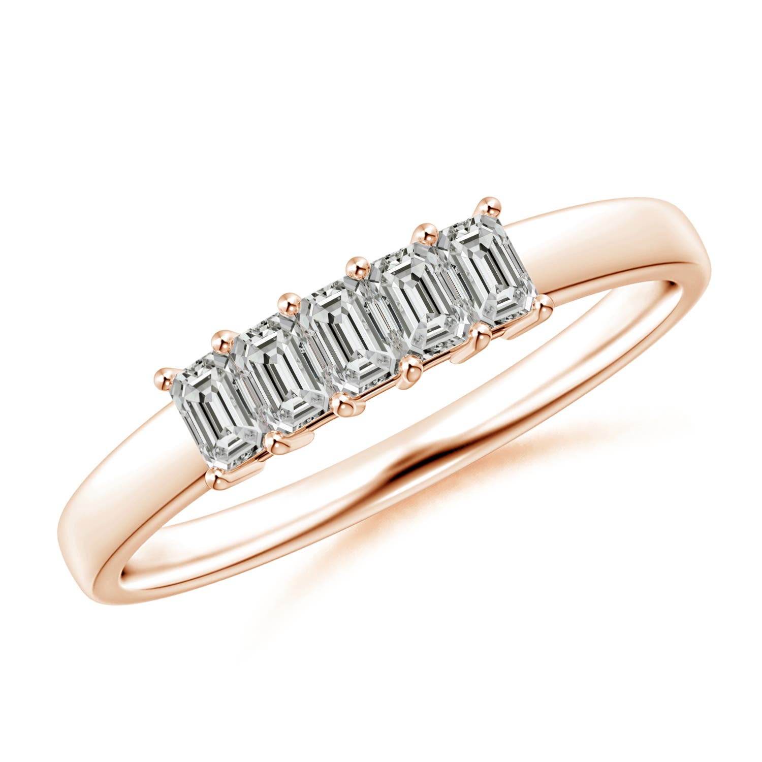 K, I3 / 0.45 CT / 14 KT Rose Gold