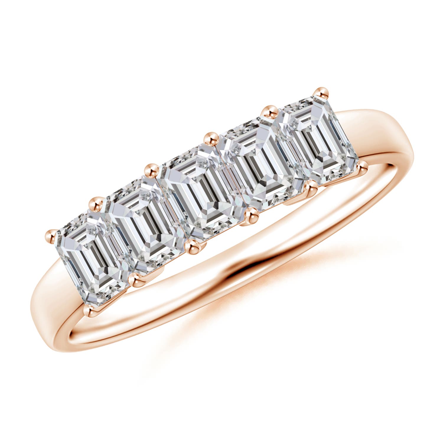 I-J, I1-I2 / 1 CT / 14 KT Rose Gold