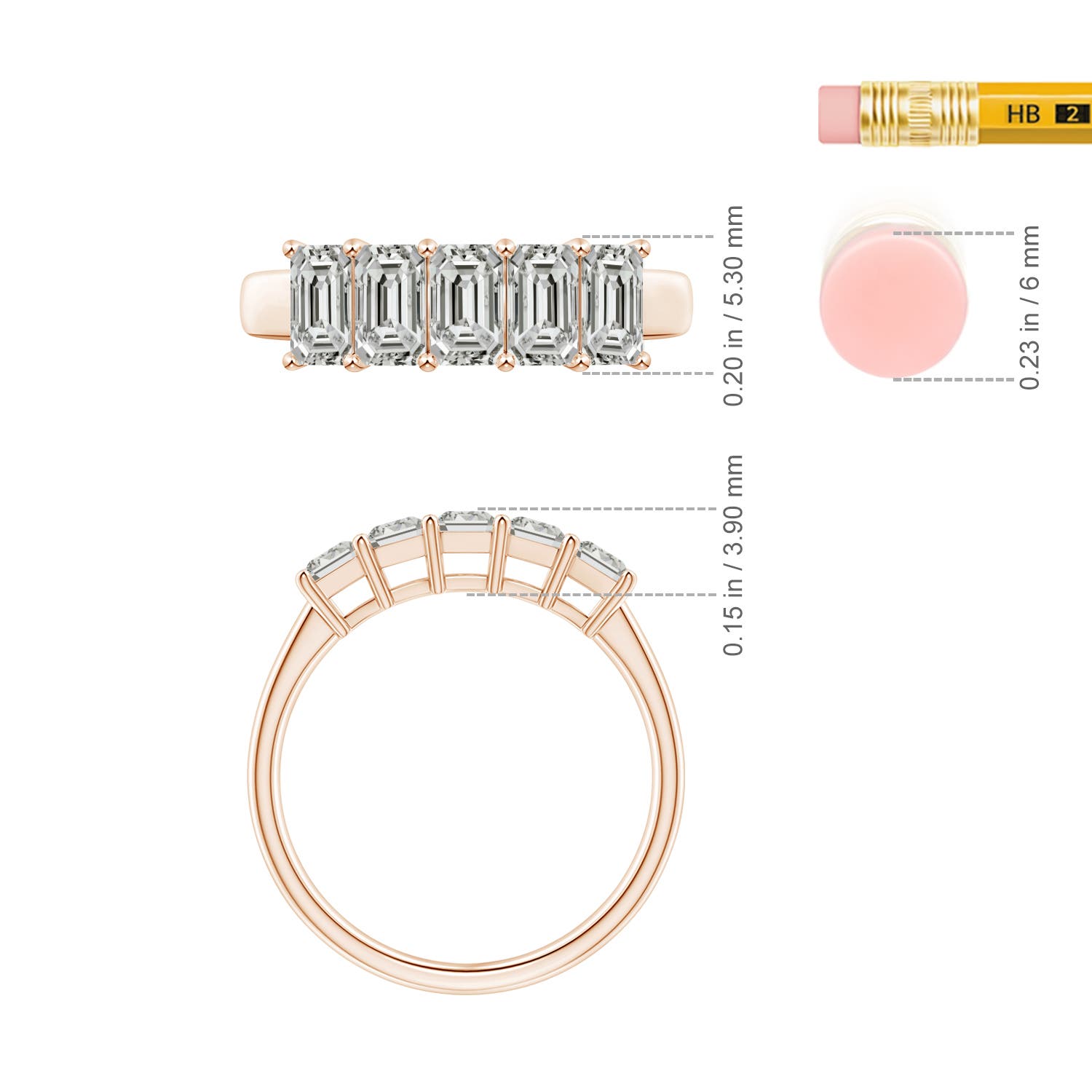 K, I3 / 1.6 CT / 14 KT Rose Gold