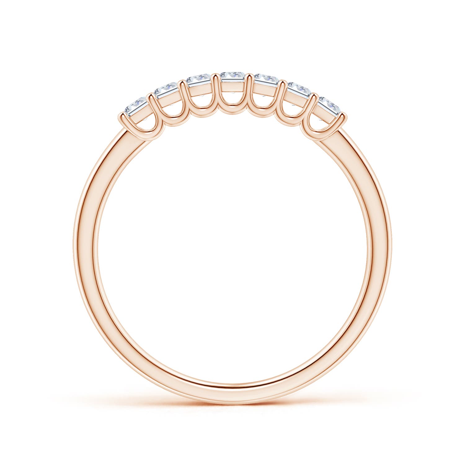 H, SI2 / 0.63 CT / 14 KT Rose Gold