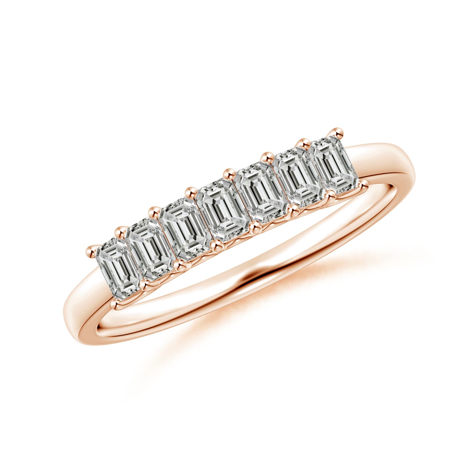 K, I3 / 0.63 CT / 14 KT Rose Gold