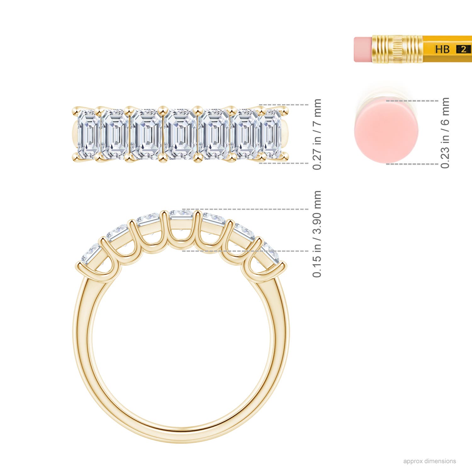 F-G, VS / 2.24 CT / 14 KT Yellow Gold