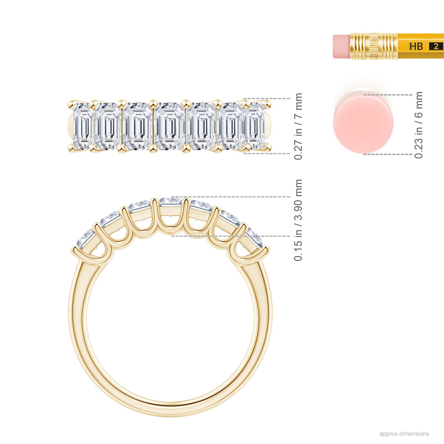 H, SI2 / 2.24 CT / 14 KT Yellow Gold