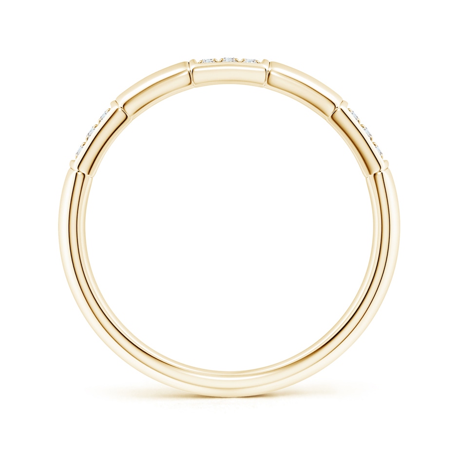 1.3mm GVS2 Alternating Pave-Set Diamond Stackable Band in Yellow Gold side 199
